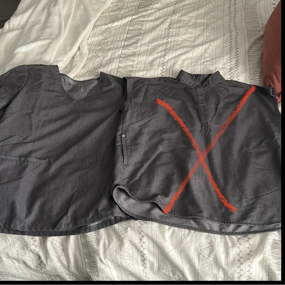 Figs Yola And Casma Graphite Scrubs Gem